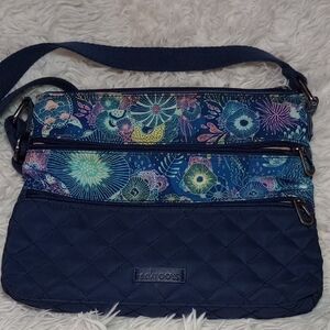 Sakroots Multicolor Floral Crossbody Bag